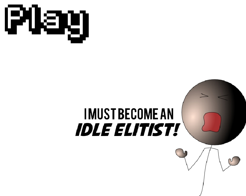 Original Idle Elite 2012 title screen