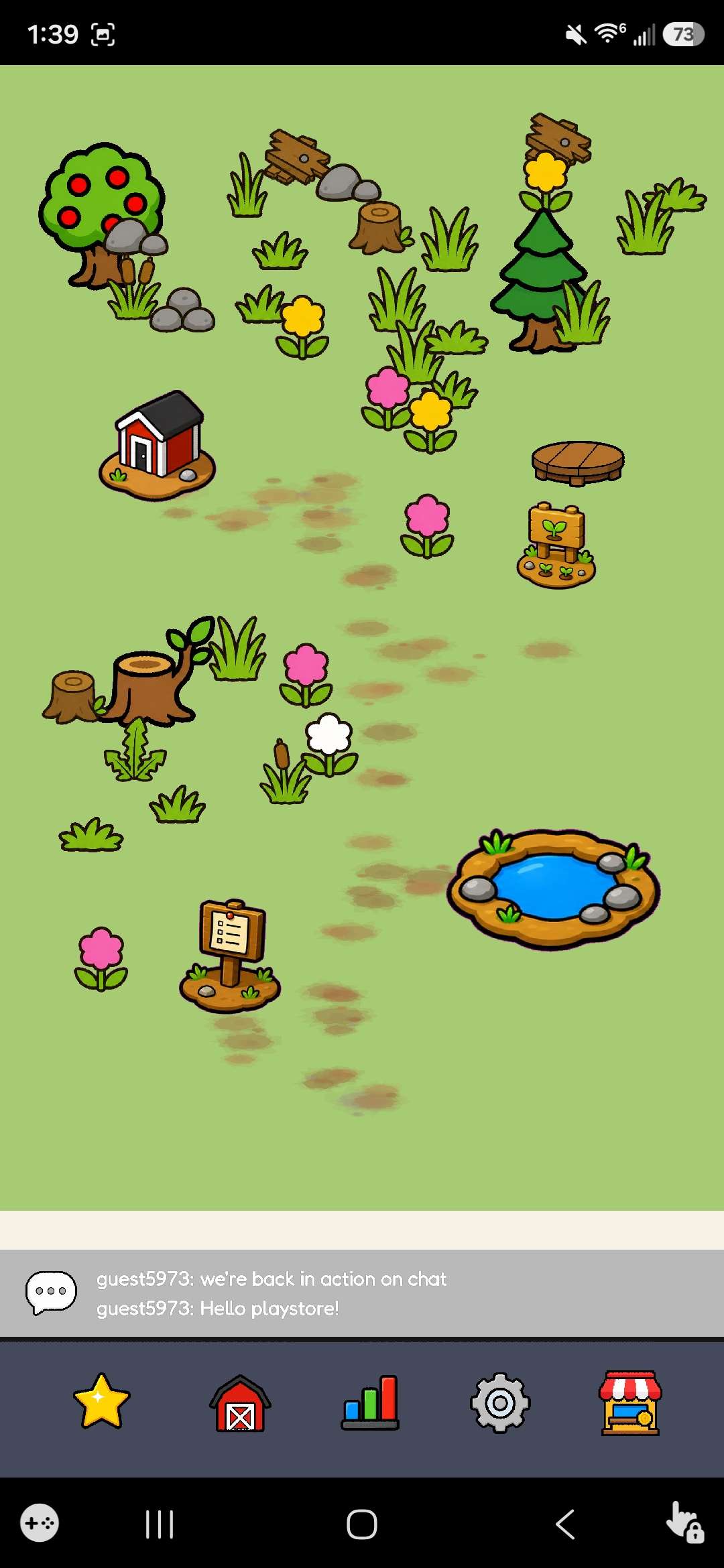 Idle Elite shop screen